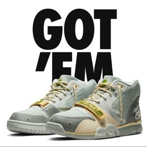 Nike Air Trainer 1 SP CJ Travis Scott Cactus Jack Grey Haze Size 10